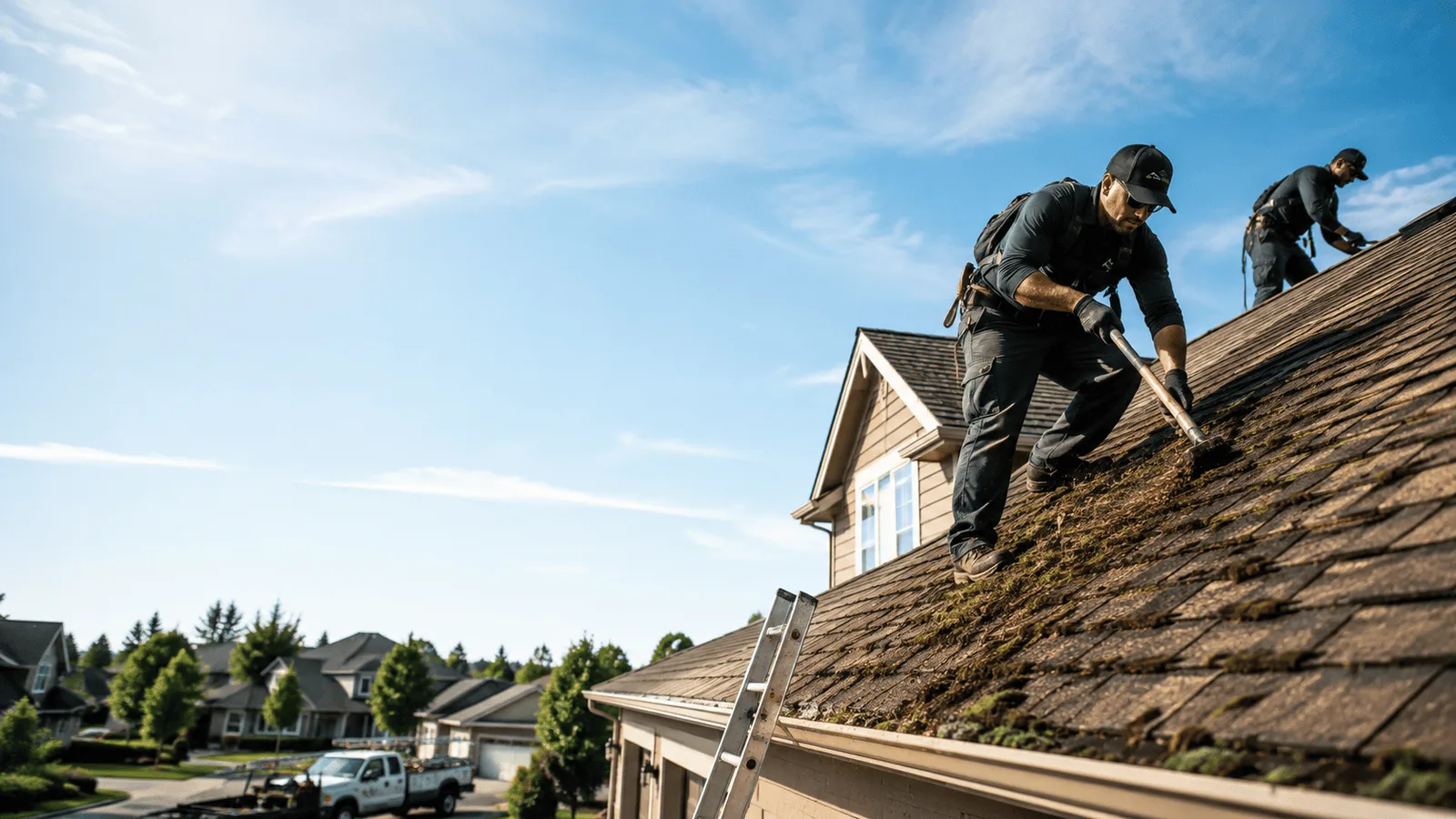 Roof Moss Removal in Upperstrasburg, PA near me
